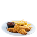 Kids Chicken Strip (1 pc) with French Fries