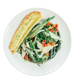 Caesar Salad with Garlic Bread