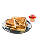 Kids Grilled Cheese with Seasonal Fruits