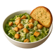 Caesar Salad with Garlic Bread