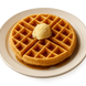 Golden Waffle Delight